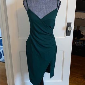 Sexy green PLT Dress